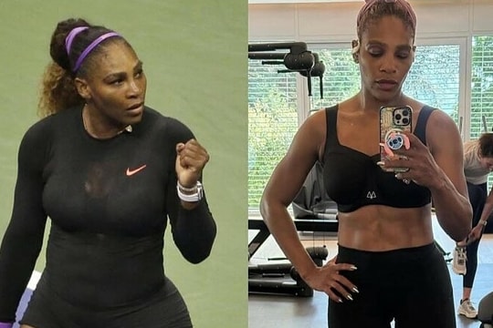 Bí quyết giảm 14 kg của nữ hoàng quần vợt Serena Williams