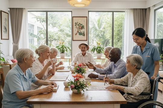 Cơ hội triệu USD khi xây viện dưỡng lão cho 'người già quốc tế'