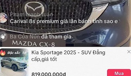 Đại lý ô tô "lách" chính sách của sàn để mở giỏ hàng bán xe tiền tỉ trên TikTok Shop?