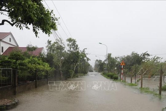 Bắc Bộ và Thanh Hoá có mưa từ 100 - 200mm do ảnh hưởng bão số 10