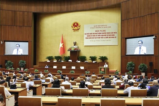 Kỳ họp thứ 10, Quốc hội khóa XV có khối lượng công việc lập pháp vượt trội