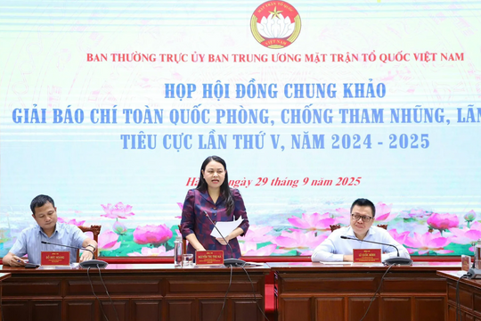 Vinh danh các tác phẩm xuất sắc tại Lễ trao giải Báo chí toàn quốc phòng, chống tham nhũng, lãng phí, tiêu cực