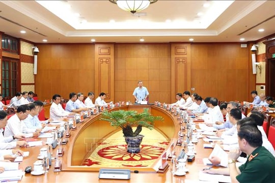 Tổng Bí thư chủ trì họp Thường trực BCĐ Trung ương về phòng, chống tham nhũng, lãng phí, tiêu cực