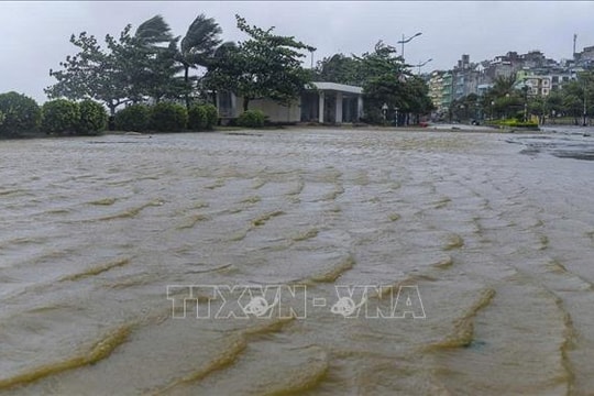Bão số 10: Thanh Hóa khẩn trương khắc phục hậu quả do mưa bão gây ra
