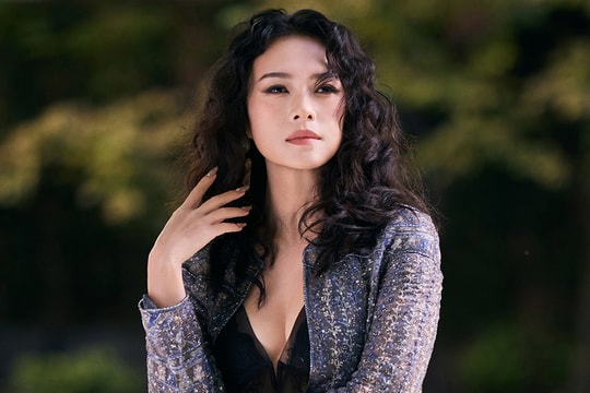 Chương Tử Di mặc tôn dáng