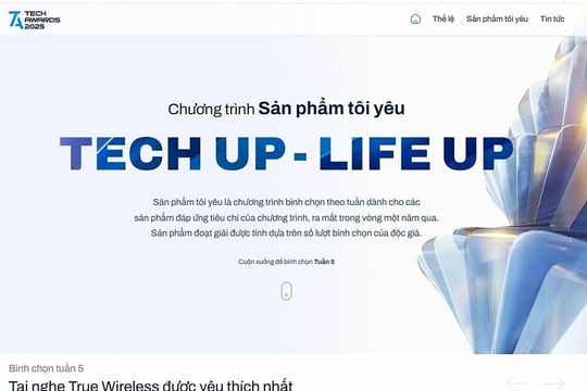 Mở cổng nhận đề cử Tech Awards 2025