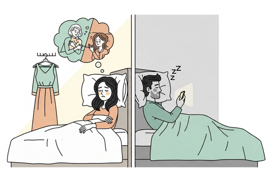 Trằn trọc trắng đêm vì bị chồng từ chối 'gần gũi'