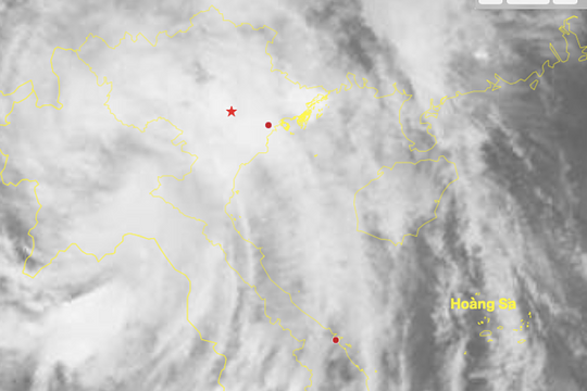 Bão Bualoi suy yếu thành áp thấp nhiệt đới