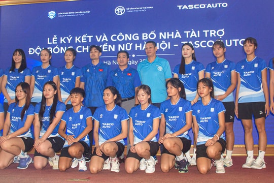 Bóng chuyền nữ Hà Nội đón nguồn lực khủng