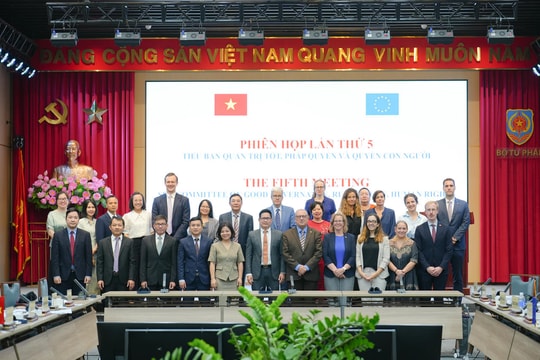 Tăng cường hợp tác Việt Nam - EU về quản trị, pháp quyền và quyền con người