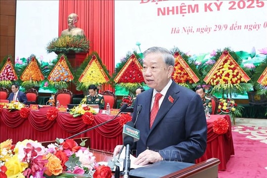 Phát biểu của Tổng Bí thư Tô Lâm tại Đại hội đại biểu Đảng bộ Quân đội lần thứ XII