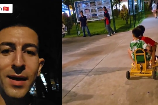 Đi công viên buổi tối, chàng trai Mỹ ngỡ ngàng với thói quen của người Việt