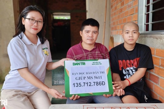 Cậu bé bị mẹ bỏ rơi, mắc ung thư phải cắt chân được giúp hơn 135 triệu đồng