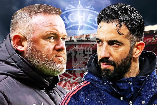 Rooney không còn niềm tin vào Amorim