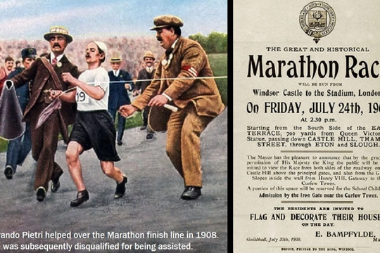 Những cú ngã kinh điển trong chạy bộ