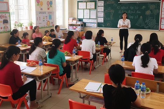 'Tôi không dám phản đối hội phụ huynh kêu gọi góp 13 nghìn đồng cảm ơn giáo viên một tiết học'