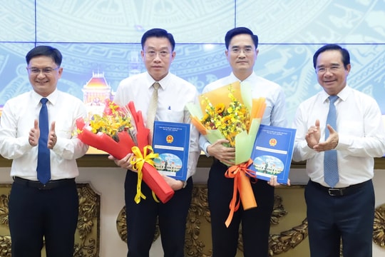TP HCM bổ nhiệm nhiều lãnh đạo sở, ngành