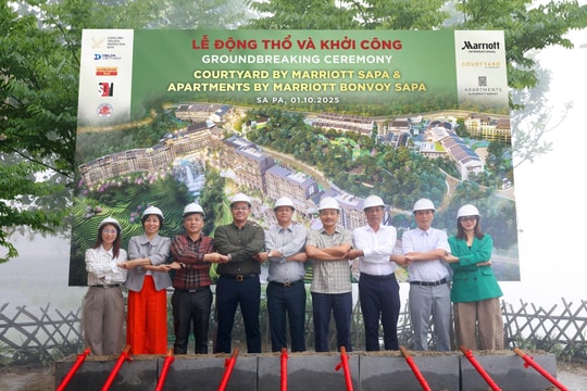 Khởi công Khách sạn Courtyard by Marriott Sapa và Khu Căn hộ Apartments