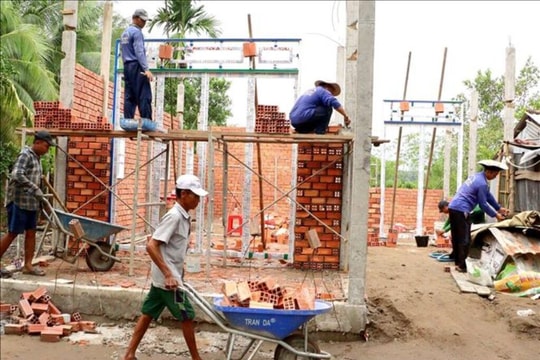 Vĩnh Long 'về đích' sớm chương trình xóa nhà tạm, nhà dột nát