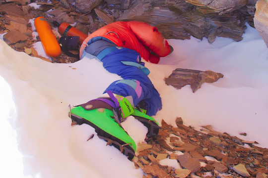 7 thi thể gây ám ảnh trên đường leo Everest