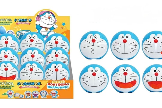 Lotte Doraemon Ball gia nhập thương hiệu Lotte Xylitol