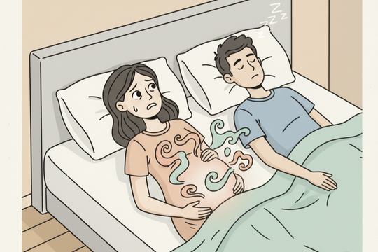 Suốt thai kỳ, tôi chỉ muốn gần gũi chồng