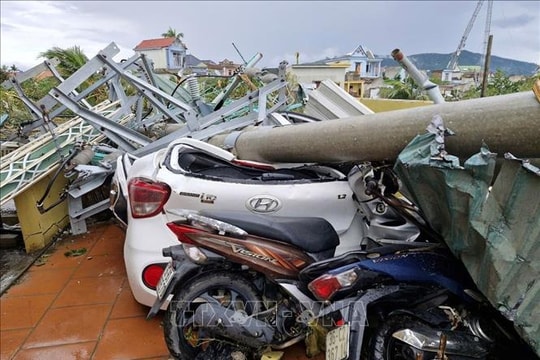 Hơn 357 tỷ đồng bảo hiểm bồi thường thiệt hại do bão số 10