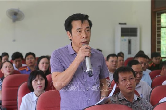 Cử tri đánh giá cao hiệu quả của mô hình chính quyền địa phương 2 cấp