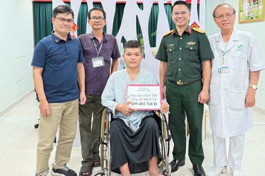 Bạn đọc Dân trí giúp em Thành Tài hơn 209 triệu đồng