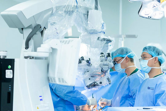 U màng não gây rối loạn tiền đình