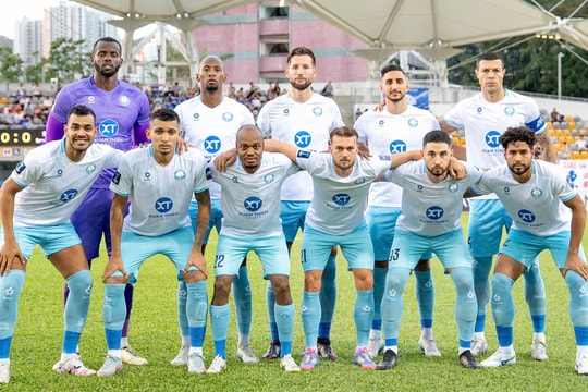 Dùng 11 ngoại binh đá chính, Nam Định hạ CLB Hong Kong