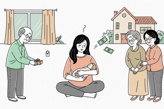 Ông bà nội không quan tâm tôi lúc ở cữ, giờ lại muốn bế cháu hơn một tháng đi ăn giỗ