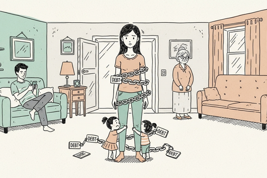 Tôi quá thiệt thòi khi sống cùng mẹ chồng khó tính, chồng lười biếng