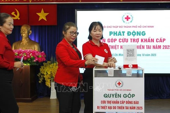 Phát động, tiếp nhận hỗ trợ đồng bào khắc phục hậu quả bão số 10