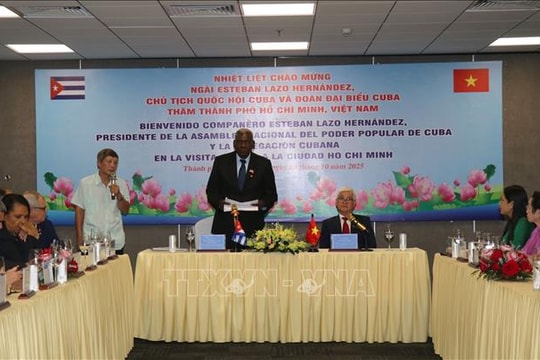 Chủ tịch Quốc hội Cuba thăm, làm việc với HUFO và Trường Đại học Sư phạm kỹ thuật Thành phố Hồ Chí Minh