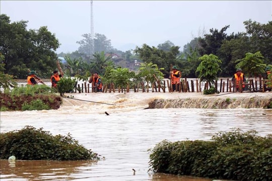 Cảnh báo lũ khẩn trên sông Cầu