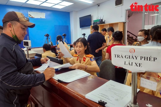 Người dân được khai thác thông tin trên trang thông tin điện tử về giấy phép lái xe