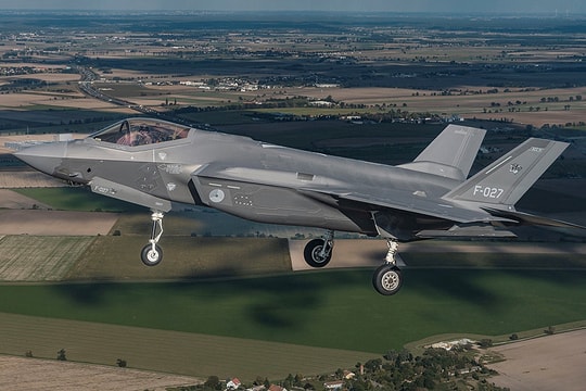 Tiêm kích F-35 Hà Lan khoe thành tích hạ 'UAV Nga'