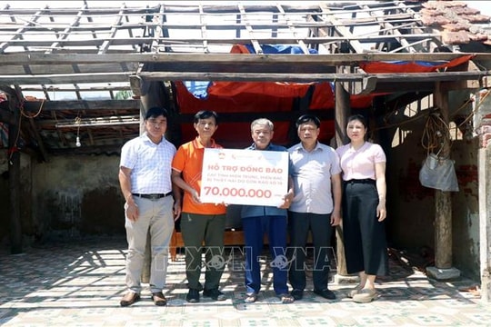 Hà Tĩnh: Chung tay khắc phục thiệt hại do bão số 10