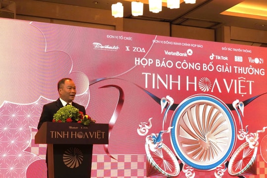 Giải thưởng Tinh hoa Việt 2025 tôn vinh sáng tạo và bản sắc văn hóa Việt