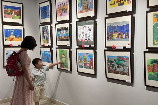 Khi trẻ em kể chuyện Trung thu bằng sắc màu