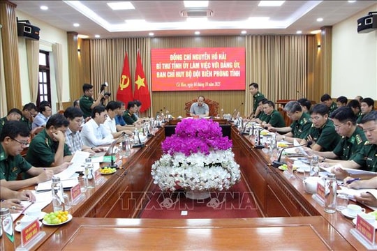 Phát huy vai trò nòng cốt của Bộ đội Biên phòng quyết tâm gỡ 'thẻ vàng' IUU