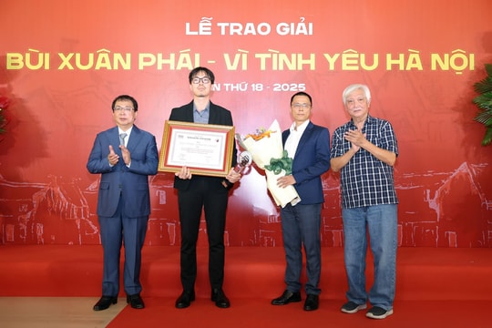 Giải thưởng Bùi Xuân Phái - Vì tình yêu Hà Nội năm 2025 vinh danh dự án Nhà hát Opera Hà Nội