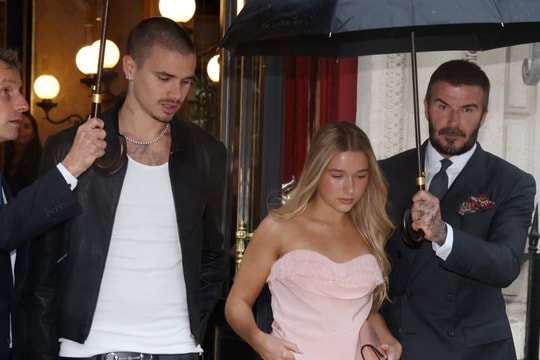 Nhà Becks tỏa sức hút trên đường phố Paris