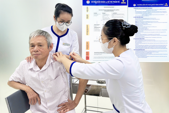 Người dân các tỉnh bão, lũ được tiêm vaccine uốn ván miễn phí