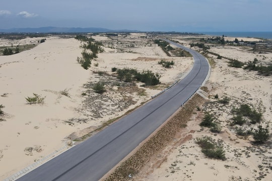 Hình hài đường ven biển hơn 5.000 tỷ đồng ở Quảng Trị