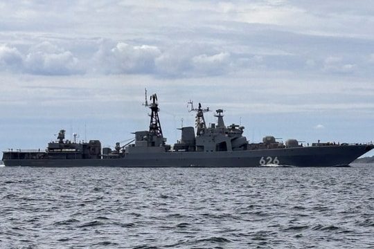 Tàu chiến Nga bị tố bật radar, chĩa vũ khí vào lực lượng Đan Mạch