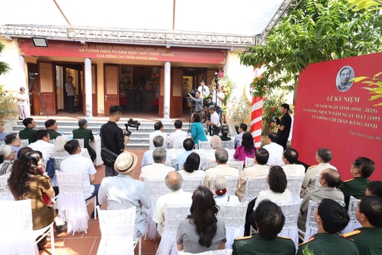 Tự hào tiếp bước người cộng sản kiên trung Trần Đăng Ninh