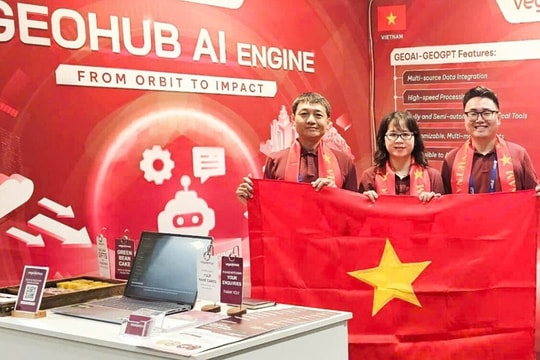 Phần mềm xử lý dữ liệu vệ tinh Việt tại hội nghị vũ trụ thế giới