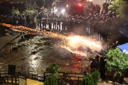 Thủ tướng Gruzia cáo buộc người biểu tình muốn đảo chính